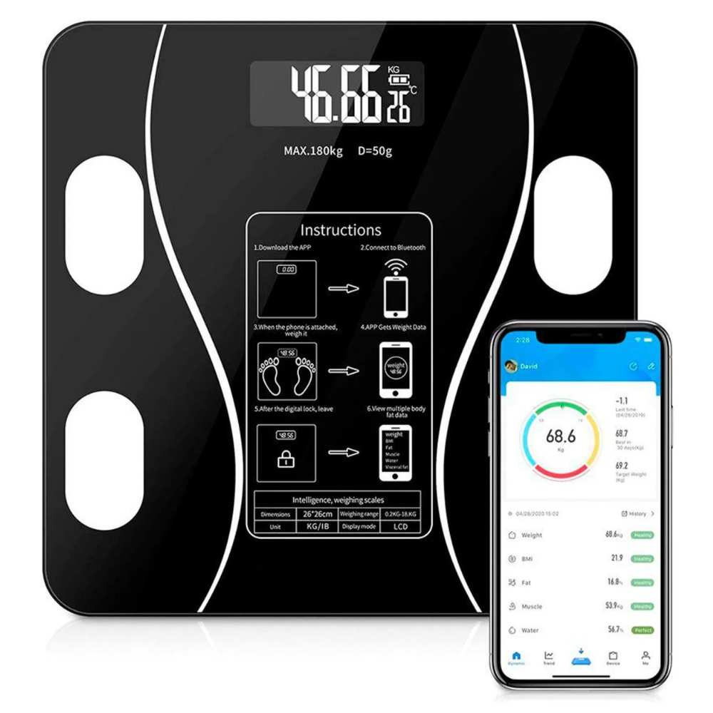 VidriScale Pro – Control Total de tu Composición Corporal