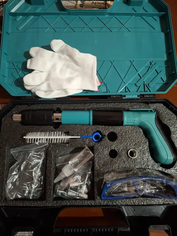 Pistola de Clavos Silenciosa 5 Velocidades – Kit Completo